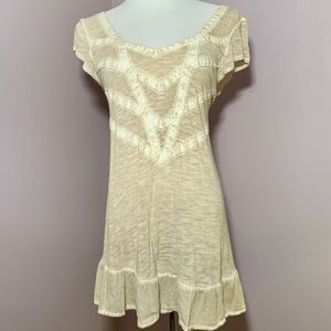 Free People Cap Sleeve Top EUC